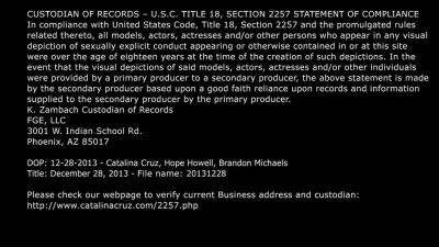 Catalina Cruz - Hope Howell - Catalina Cruz, Hope Howell And Brandon Michaels - Horny Xxx Movie Big Dick New Unique - hotmovs.com