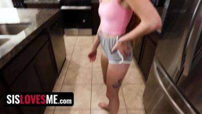 Joshua Lewis - Naughty Redhead Stepsis Shares Bathroom Nudes with Stepbro - xxxfiles.com