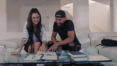 Slutty Student 18+ Seduce Her Classmate - hotmovs.com