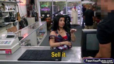 Busty Cuban Slut Fucked By Pawnkeeper In Pawshops Office - hotmovs.com - Cuba