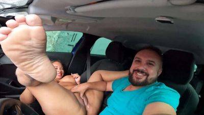 Brazilian Babe Rides Hard in São Paulo Streets - xxxfiles.com - Brazil