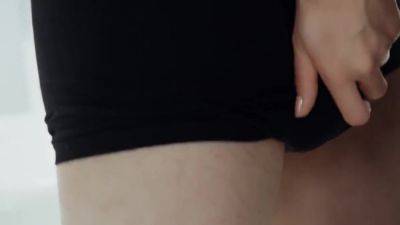 Angelika Grays - Darling In Stockings With White Hair Dominates Her Lover With Angelika Grays - hotmovs.com