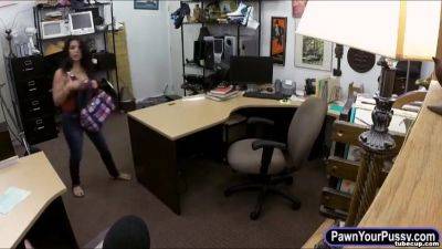 Busty Cuban Chick Pounded In The Pawnshop To Earn Money - hotmovs.com - Cuba