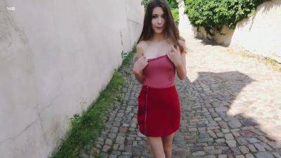 Milla Azul In Sweet Sexy Teen 18+ Takes A Walk - hotmovs.com