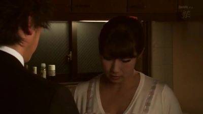 Ryoka Miyabe - Mellow Busty Japanese Stepmom Is Getting Mouth Cumshot - hotmovs.com - Japan