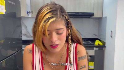 Step Sis Learns About Sex from Big Bro - veryfreeporn.com