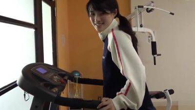 Blows A Sranger In A Gym With Tsukasa Aoi - hotmovs.com - Japan