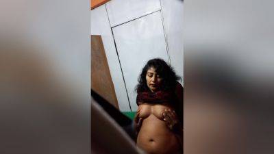 Today Exclusive -sexy Bhabhi Boobs Pressing Record In - desi-porntube.com - India