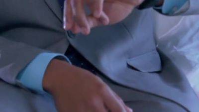 Sexy Redhead Gets Cum Shot On Furry Pussy! - hotmovs.com