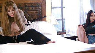 Lena Paul - Karlee Grey - GIRLSWAY - All Natural NYMPHOMANIAC Lena Paul Gets Exorcised By Hot Bestie Karlee Grey FULL SCENE - ah-me.com