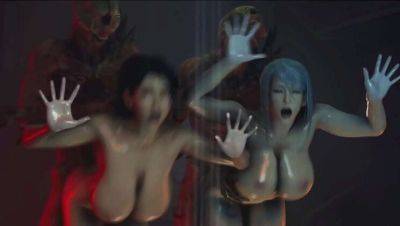 Monsters Invade Beauties - 3D Animated Hardcore Fears - xxxfiles.com