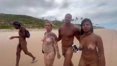 Nude Beach Fun with Hot Teens in Bahia - xxxfiles.com
