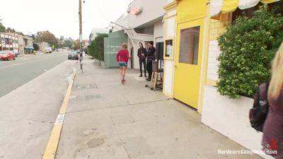 Slutty Step-Sisters Get Gangbanged By 8 Men - Kink - hotmovs.com