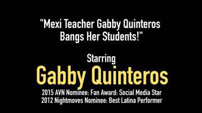 Mexi Teacher Gabby Quinteros Bangs her Students_2 - hotmovs.com