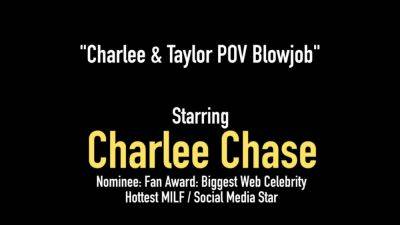 Cheating Cougar Wife Charlee Chase Sucks the Plumber Dry - hotmovs.com