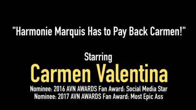 Carmen Valentina - Interracial Pussy Fuck Harmonie Marquis Carmen Valentina - hotmovs.com