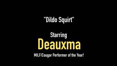 Busty Cougar Deauxma Stuffs her Ass with a Butt Plug Cums - hotmovs.com