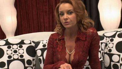 Janet Mason - New - Red Hot Milf in High Heels Fucking Like a Slut - porntry.com