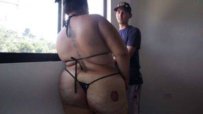 Big Booty Latina Sucks and Fucks Sister's Boyfriend - porntry.com