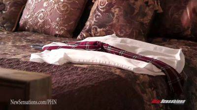 Riley Reid - Sean Michaels - Role Play - Riley Reid and Sean Michaels in hot interracial action with their first big black cock - sexu.com