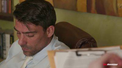 Toni Ribas - Athena Rayne's boss, Toni Ribas, pounds her tight pussy hard in HD porn - sexu.com