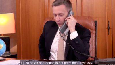 Two Apatow Boss Fucked His Secretary In Every Hole And Came On Her With Valentina Nappi - hotmovs.com