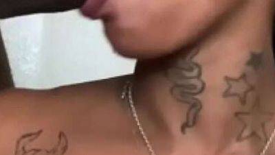 Cute Black Chick with Saggy Tits Does Interview Before Sucking BBC - xxxfiles.com