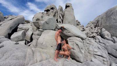Couple Has Sex On An Empty Beach - hclips.com