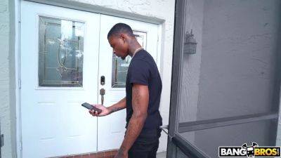 Arietta Adams gets her bubble butt pounded by Damion Day's Knocks On The Wrong Address while getting her tight pussy drilled by his big cock - sexu.com