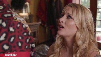 Paris White - Adorable Blonde Is A Bad Babysitter - Paris White - upornia.com