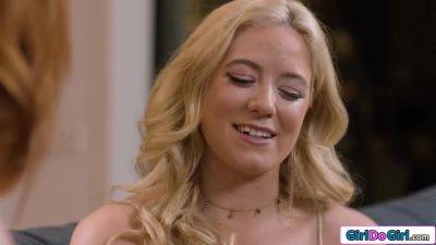 My first taste of pussy is my busty stepmommys shaved snatch - hotmovs.com