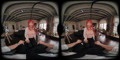 Angel Youngs - VR Conk Chainsaw Man Makima and Power A VR Porn Anime Parody Starring Casey Calvert & Angel Youngs - txxx.com