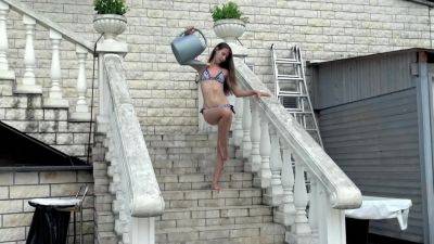 Irina Russaka Hot Small Ass Babe Showing Sexy Body With Stefanie Moon - upornia.com