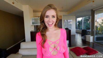 Lena Paul - Lena Paul's Massive Natural Tits Double-teamed on BangBros - Big Cock Action! - sexu.com