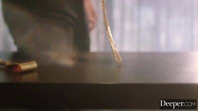 Masochistic Beauty Kenna Is Blindfolded And Flogged With Kenna James And G I Joey - hotmovs.com