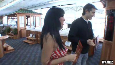 Veronica Rayne In Veronica Goes To Get A New Hot Tub But Leaves With More - hotmovs.com