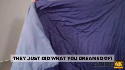 Anna De-Ville - Anna De Ville's shaved pussy pounded hard & cumming hard after wedding - sexu.com - Usa