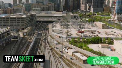 Riley Star - Romeo Mancini & Riley Star go wild in Roadside Rescue #2, featuring tight pussies and tit play! - sexu.com