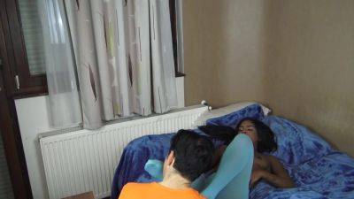 Ebony Barbie Colored Pantyhose Pussy Licking - FemdomSex - hotmovs.com