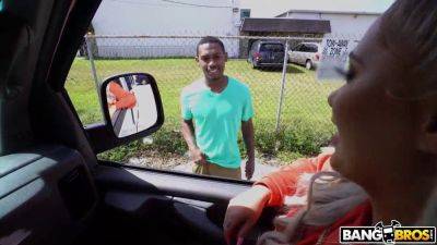 Brandi Bae - Brandi Bae gets her phat ass drilled by a big black cock - sexu.com