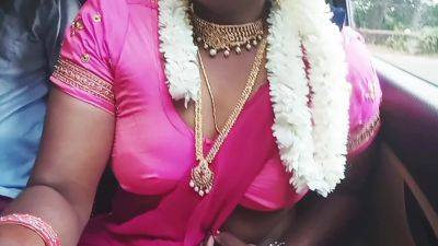 1, , Indian Car Sex, Telugu Dirty Talks, Indian Searee Housewife, రs మగడత దగల - desi-porntube.com - India