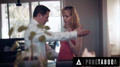 John Strong - College Babe Seduces Sloppy Professor To Pass His Class With John Strong, Pure Taboo And Aliya Brynn - hotmovs.com