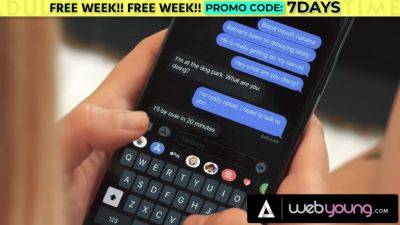 Horny Babe Seduces Heartbroken Straight Bestie Haley Reed Into 1st Time Rough Lesbian Strap-On Fuck - hotmovs.com