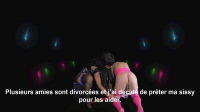 I Teach My Sissy To Have Pleasure With Hot Milf - hclips.com