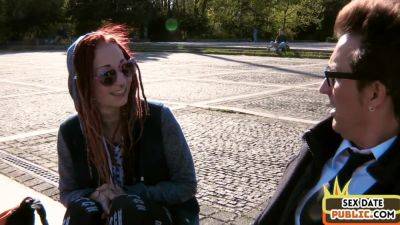 Real public pickup with pierced slut getting ravaged - txxx.com