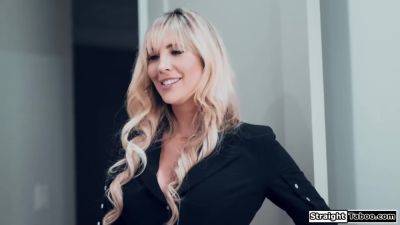 My stepmoms fired unless her lesbian boss can lick my pussy - txxx.com