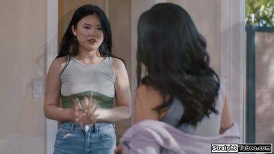 Couples domination sexvid did the trick to get asian to join - hotmovs.com