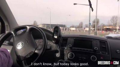 Fucking Hitchhikers is Amazing in the BreedBus - hotmovs.com