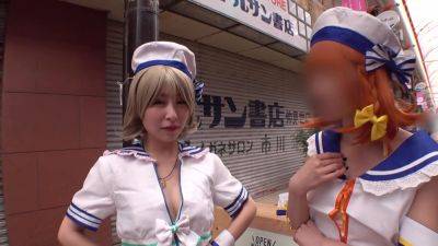 聖地巡礼レイヤー×ハンター 第2話【大人気アイドルアニメの聖地・沼津】爽やか衣装が目立つス◯ールアイドルコスプレ美女を聖地ナンパして、そのままホテルにお持ち帰り！！ - txxx.com - Japan