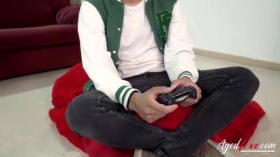 Petite Mature Chick Pleased By Attention With Sara One And Sam Bourne - hotmovs.com